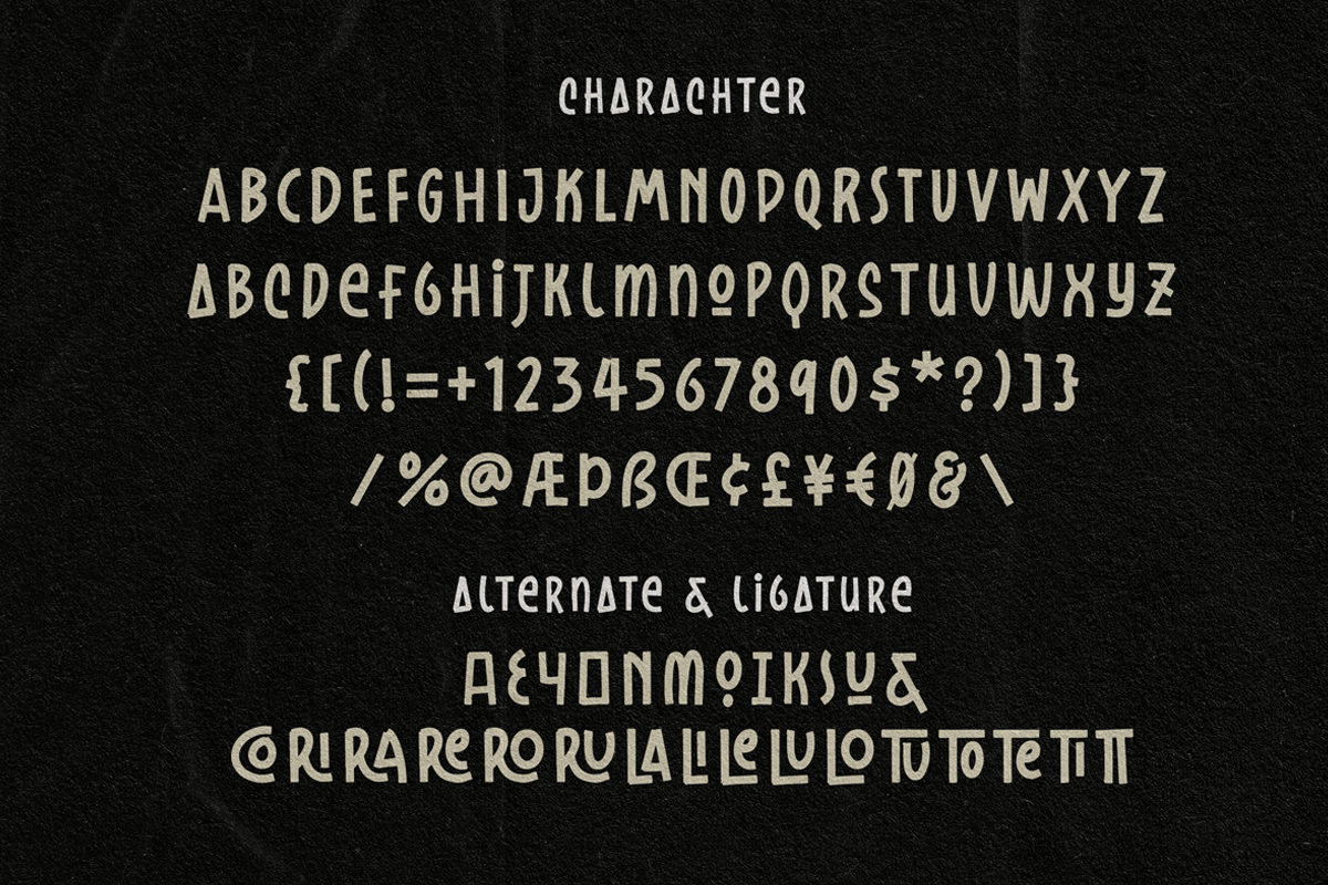 Labroses Quirky Typeface preview 6
