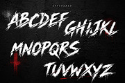 MoonSlash - Raw Cuts Typeface, a Handwritten Font by HypeWorksCo (Thumbnail 13 of 14)