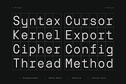 TRT Interval Mono Font, a Sans Serif Font by truetype (Thumbnail 14 of 15)