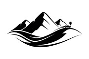 50 Mountain Landscape Silhouette Bun, an Illustration by Designer_Momina (Thumbnail 27 of 51)