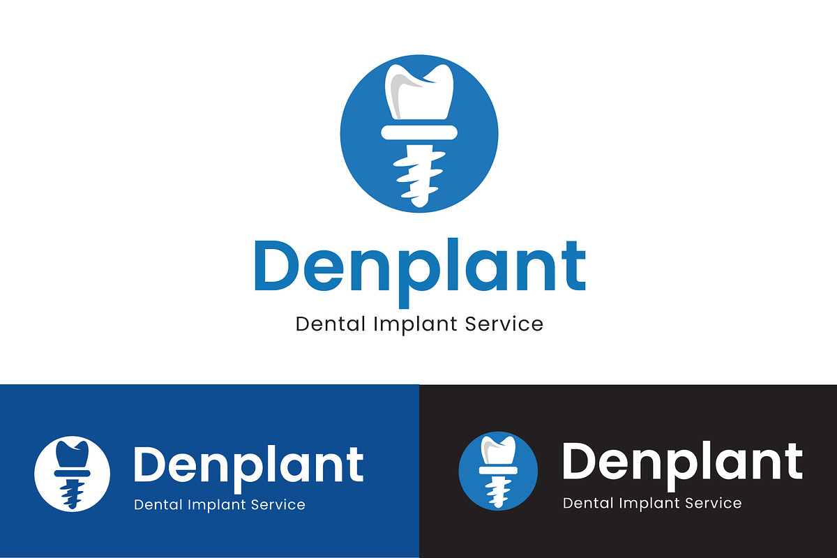 Dental Implant Logo, a Branding & Logo Template by Design Box (Photo 1 of 2)