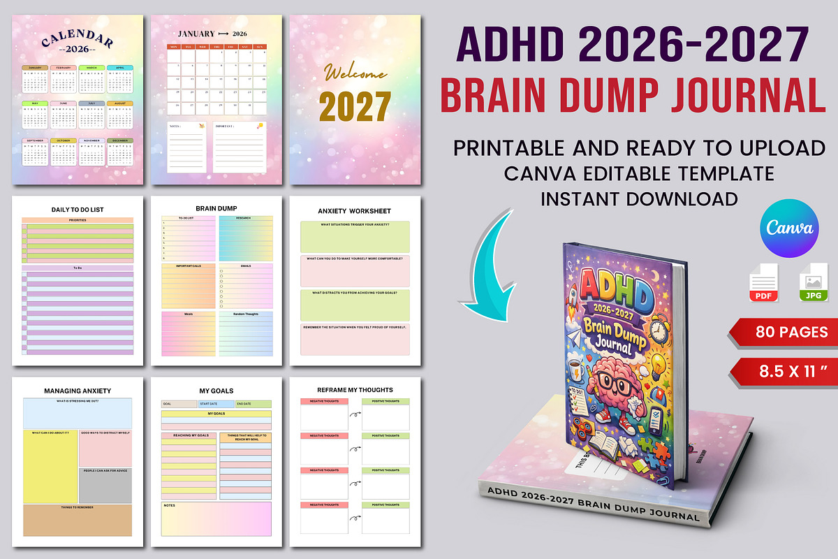 26–27 Ultimate All-in-One Bundle, a Stationery Template by Designmela01 (Photo 9 of 20)