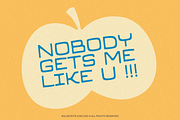 Meguas, a Sans Serif Font by 24Design Studios (Thumbnail 5 of 9)