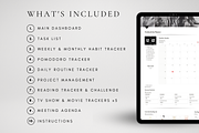 Notion Productivity Planner, a Templates & Theme by BRANDcontent (Thumbnail 2 of 8)