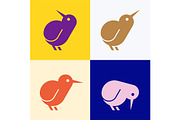 Kiwi bird Logo, a Graphic by NataliiaVolyk (Thumbnail 2 of 6)