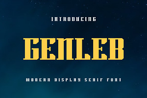 Genleb Modern Font
