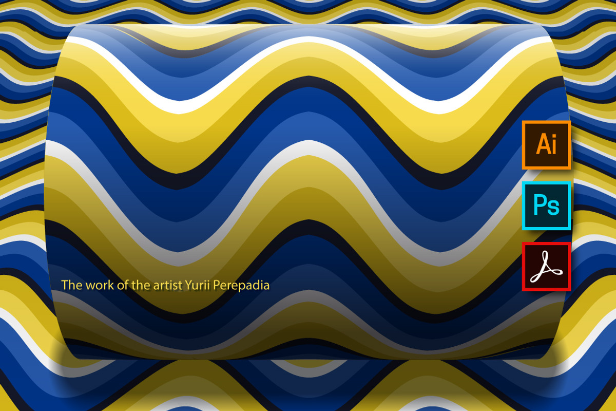 Rolling cylinder moving illusion, a Healthcare Illustration by Guten Tag Vector (Photo 2 of 2)