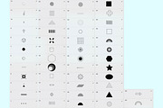 Procreate Abstract Geometric Stamps, a Brush Add-On by MajorArtTm (Thumbnail 2 of 4)