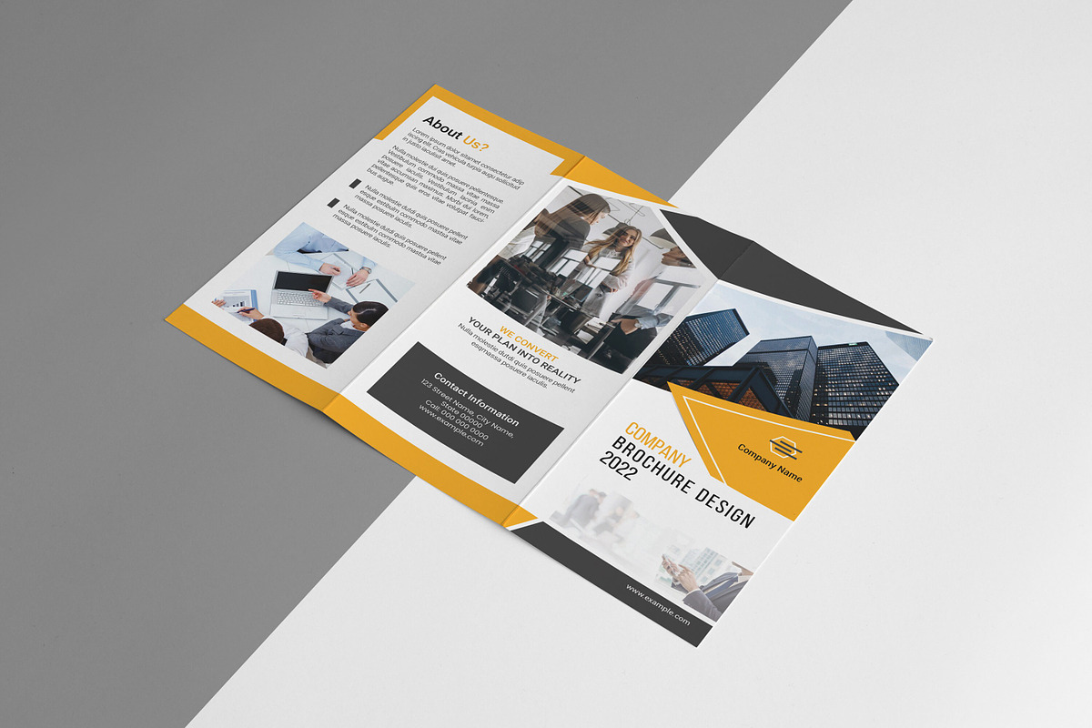 Corporate Brochure Template, a Brochure Template by Template Shop (Photo 4 of 5)