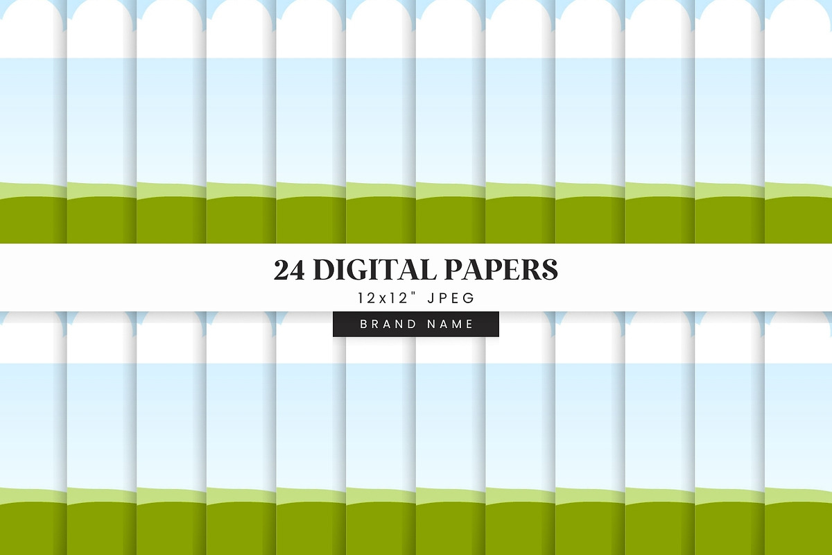 Canva Cover for 24 Digital Papers, a Presentation Template by illuztrate (Photo 5 of 8)