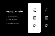 Inking Creative Icons, an Outline Icon by Asset Union (Thumbnail 3 of 5)