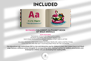 Children’s Alphabet Book of Animals, a Brochure Template by Nina Shaw (Thumbnail 2 of 12)