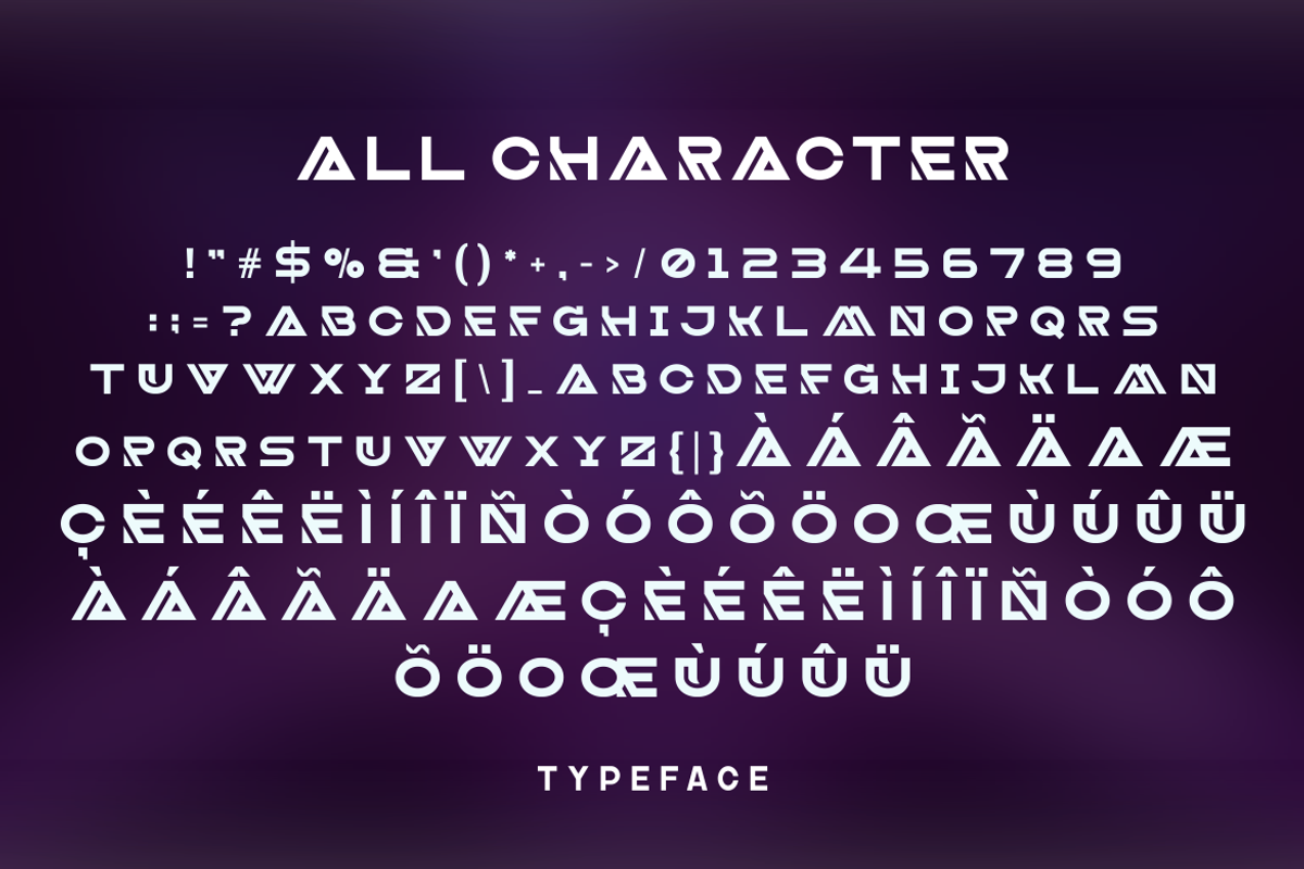 Monage - A Modern Futuristic Font, a Sans Serif Font by Marvadesign (Photo 3 of 5)
