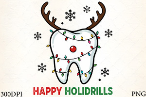 Teeth Christmas Sweatshirt, Christma, an Illustration by CrexoraLab