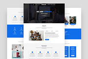 Business Agency HTML Template, a Landing Page Template by nandinigraphics (Thumbnail 1 of 3)