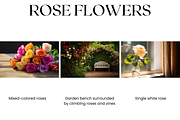 Rose Flower Stock Image, Valentine's, a Nature Photo by BrushstrokeArtGB (Thumbnail 3 of 5)