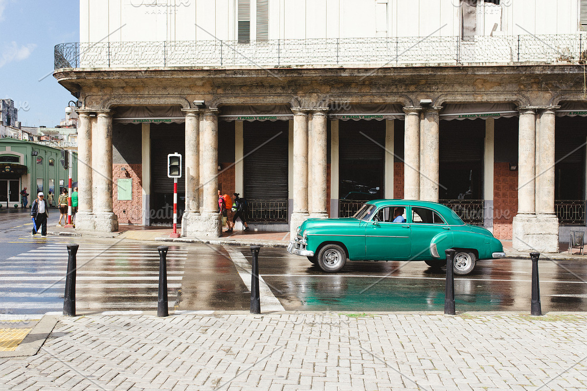 Classic cars of cuba stock photograph, a Transportation Photo by Persnickety Prints (Photo 5 of 6)