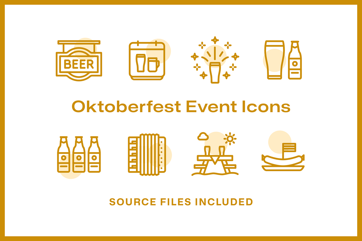 36 Oktoberfest Event Icons, an Icon by Furnace (Photo 3 of 5)