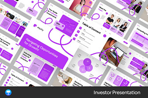 Financial Investor Keynote Templates, a Presentation Template by Fit-tee