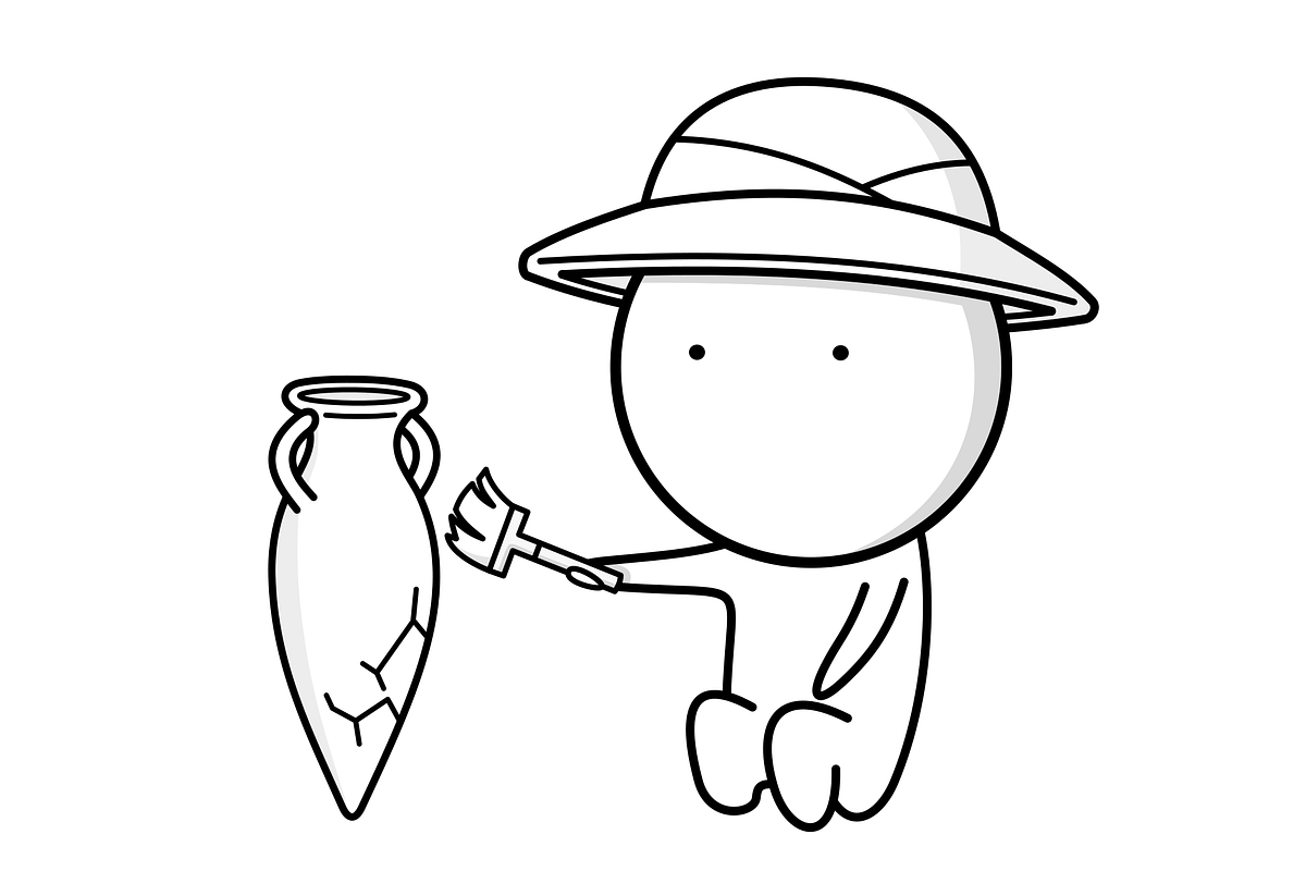 Icons about archeology and excavatio, an Icon by JK comics (Photo 3 of 5)