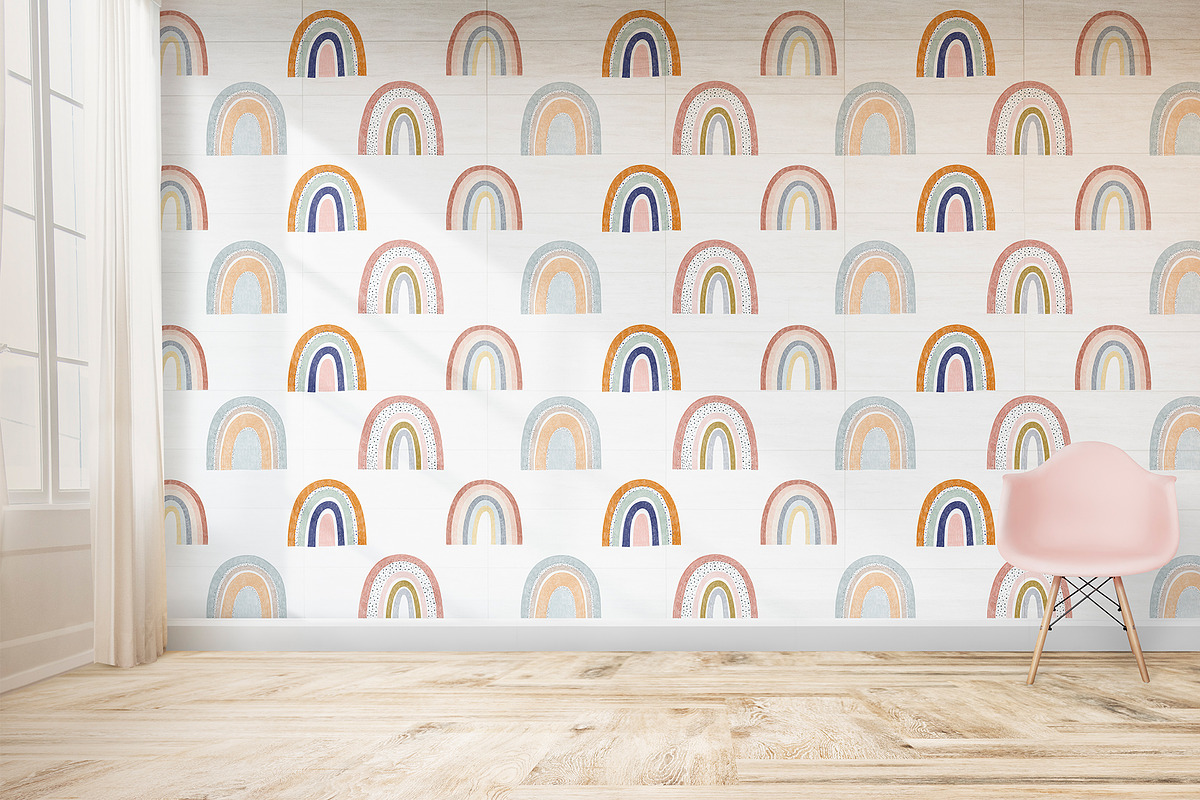 Rainbows - digital set, a Decorative Illustration by CrystalinaShop (Photo 4 of 6)