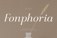 Fonphoria - Modern Serif Font