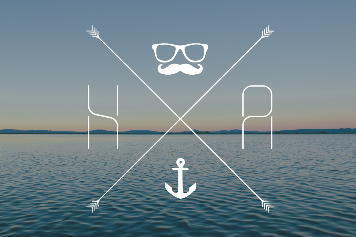 Thin Line Font preview 4