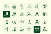 200 Education and science icons, an Outline Icon by Vectors Market (Thumbnail 8 of 8)