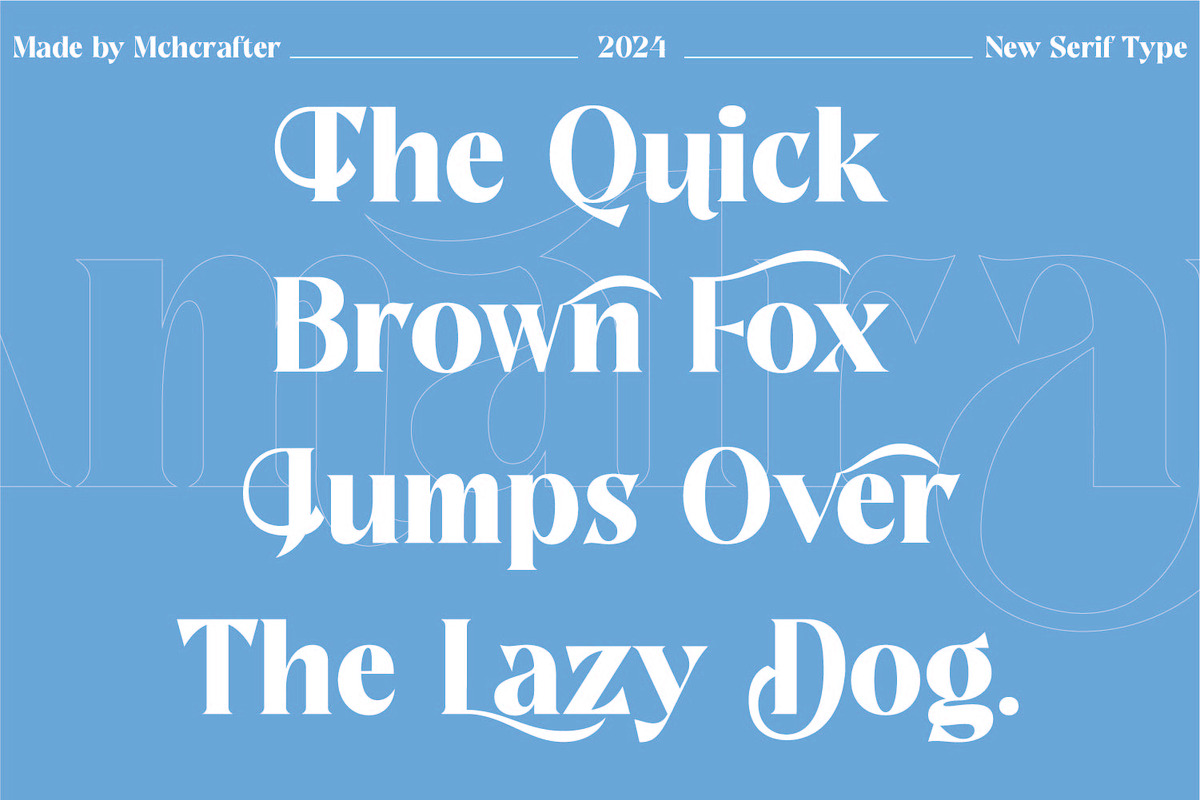 Amalrano | Modern Serif Display Font, a Serif Font by MchCrafter (Photo 2 of 9)