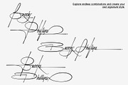 Luxodia Signature, a Script Font by Lemonthe (Thumbnail 7 of 14)