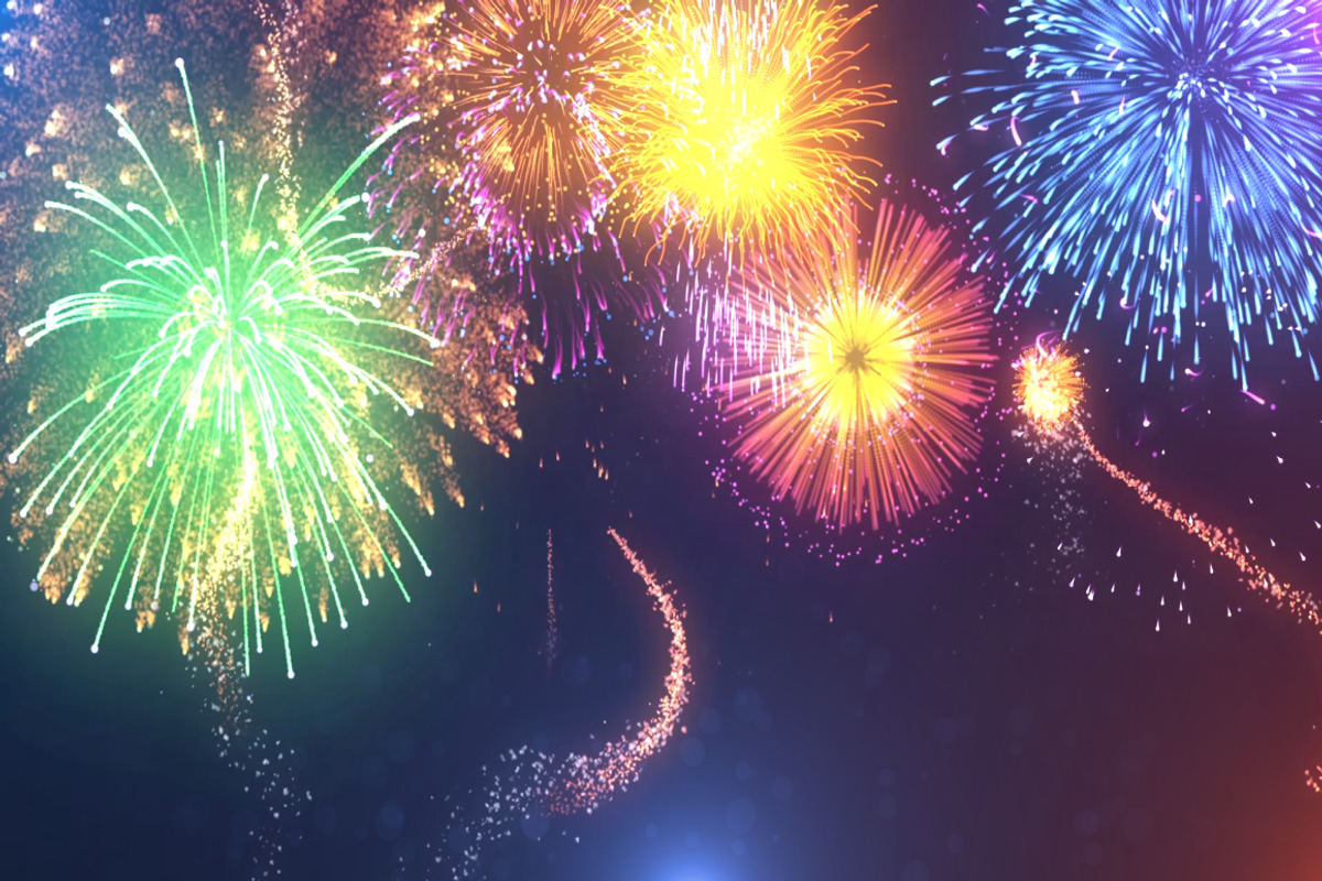 Fireworks Pack vol 1, an Object Graphic by BellatrixCorp (Photo 3 of 4)