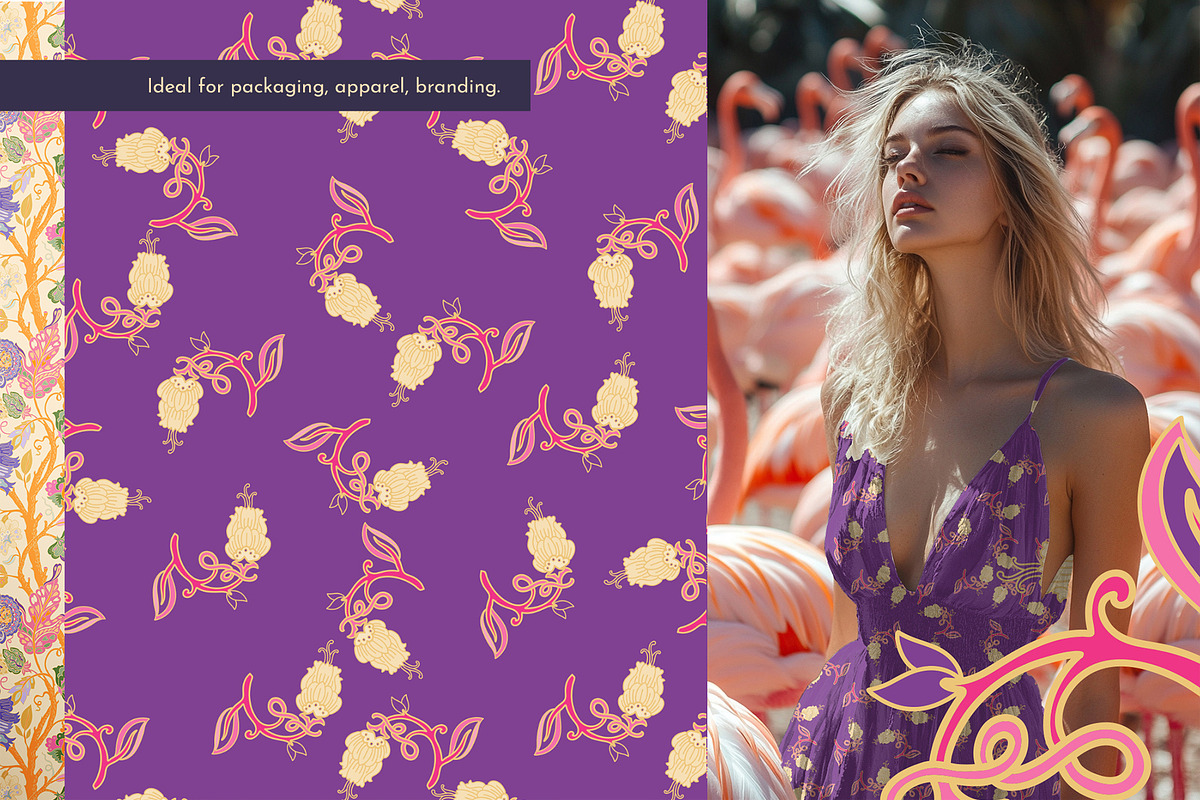 BOHEMIAN HARVEST HARMONY, a Pattern Graphic by Sonulkaster (Photo 5 of 9)