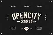 Vintage '74, a Sans Serif Font by OPENCITYDESIGNCO (Thumbnail 3 of 5)