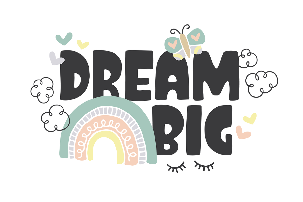Rain or Shine Font + Doodles! preview 6