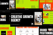 Creative Agency PPT, a Presentation Template by adoestudio (Thumbnail 1 of 9)