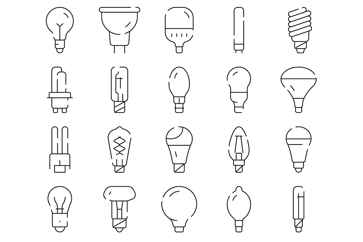 Light bulb collection of various, an Object Graphic by pikepicture (Photo 2 of 3)