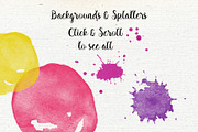 Watercolor Floral Garden PS Brushes, a Brush Add-On by La Bella Rue (Thumbnail 6 of 10)