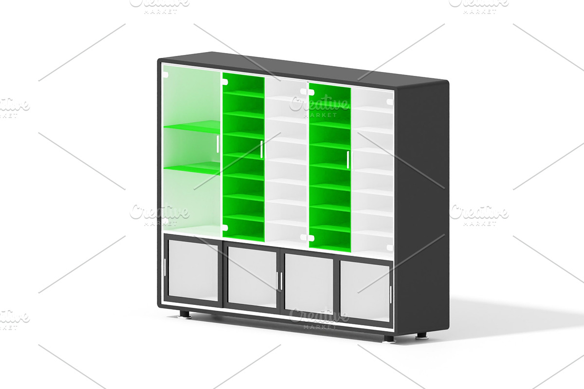 Cabinet Furniture 3D Model, a Furniture 3D Model by mrfauzi (Photo 1 of 13)