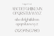 Cafgirst - Luxury Font, a Serif Font by Iqsiart Studio (Thumbnail 7 of 16)