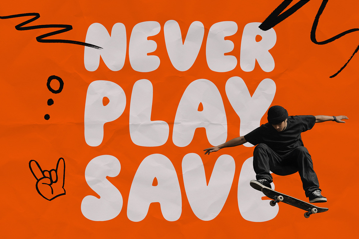 Aviaters Combios Bold Friendly Font, a Sans Serif Font by Maulana Creative (Photo 4 of 7)
