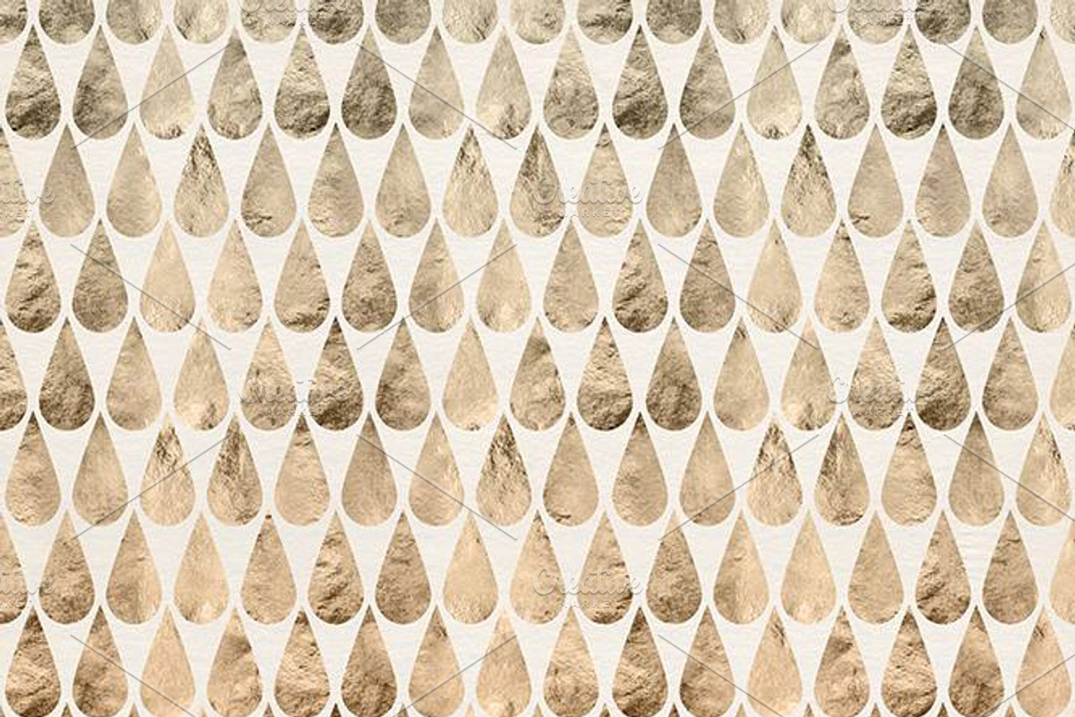 Silent Waters Rose Gold & Iridescent, a Pattern Graphic by Blixa 6 Studios (Photo 3 of 5)