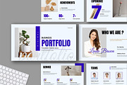 Minimal Business Portfolio, a Presentation Template by Mighty-Slide (Thumbnail 1 of 6)