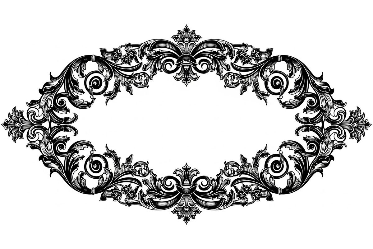 Vintage Ornamental Frame Border Bund, an Illustration by jahid234 (Photo 8 of 31)