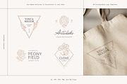 Floral Logo Bundle 50 Botanical Logo, a Branding & Logo Template by iStar Design (Thumbnail 25 of 26)