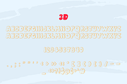 Father Christmas is a groovy font, a Handwritten Font by Brown Cupple (Thumbnail 9 of 13)