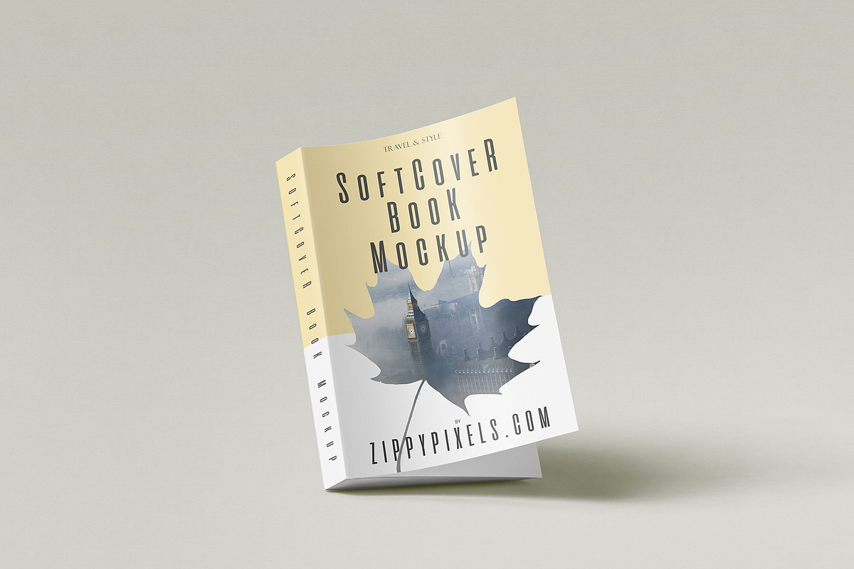 Book Cover Mockup, a Product Mockup by ZippyPixels (Photo 7 of 8)