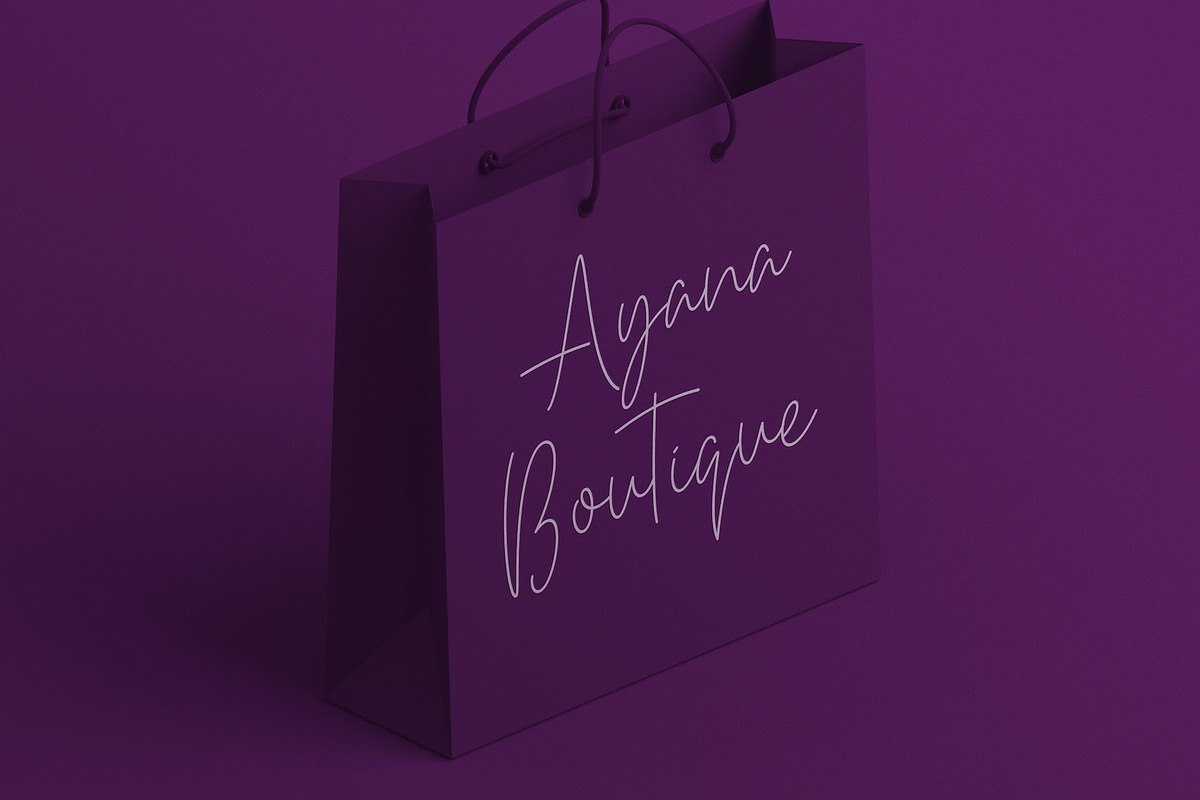 Bethan White - Monoline Script Font, a Script Font by StringLabs (Photo 9 of 14)