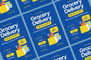 Grocery Delivery - Flyer, a Brochure Template by Izdihaar_Studio (Thumbnail 2 of 3)