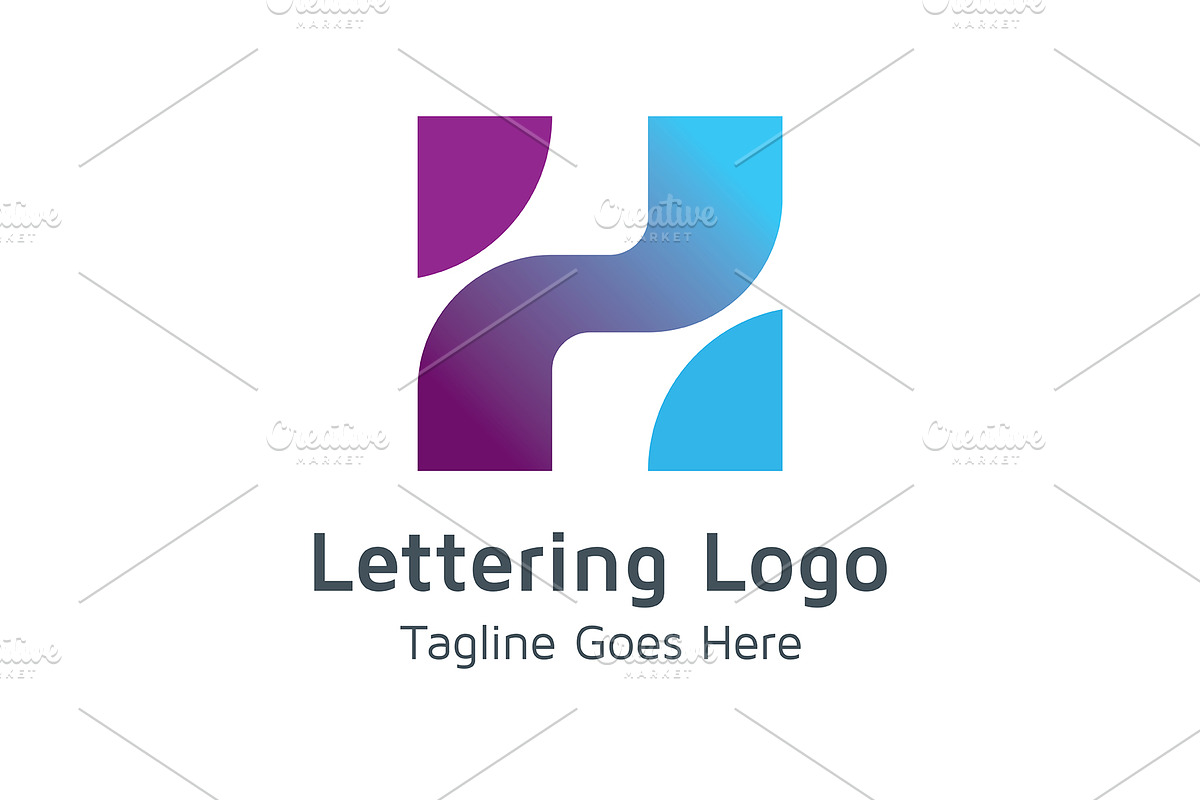 20 Logo Lettering H Template Bundle, a Branding & Logo Template by Acongraphic (Photo 14 of 21)