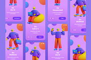 WORK3D Character Illustrations, an Object Graphic by Rakata Studio (Thumbnail 6 of 6)